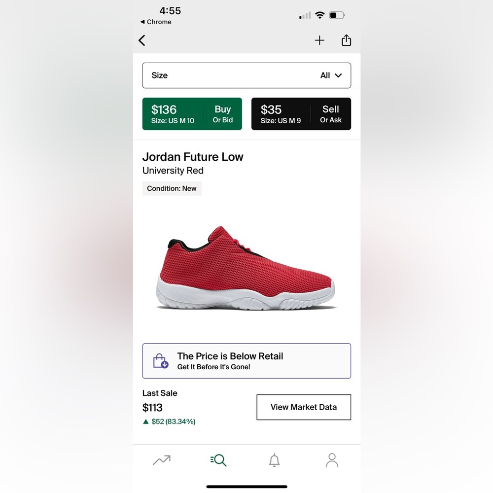 Jordan Future Low - red - 12